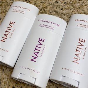 Native Deodorant - 3 Pack!